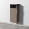 Sanipa 3way Mittelschrank 35 cm, 1 Tür mit Anschlag links, 1 offenes Fach, mit Aufsatz-Griff