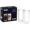Delonghi De’Longhi Doppelwandige Cold Brew Gläser, 300 ml, 2erSet DLSC325
