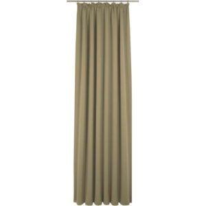 Vorhang WIRTH „Newbury“, braun (schlamm), B:130cm H:295cm, Baumwolle, Polyester, Gardinen, nach Maß