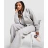 Unlike Humans Bemis Full-Zip Hoodie – Damen, Grau – female – Size: XL
