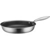 Mäser Bratpfanne 28 cm, Edelstahl Hestia Keramik Silber / Schwarz