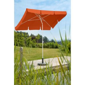 Sonnenschirm SCHNEIDER SCHIRME „Ibiza“, orange (terracotta), Obermaterial: 100% Polyester, Standschirme, ohne Schirmständer