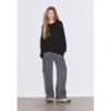 Stradivarius Strickpullover mit Rundausschnitt  Braun XS