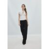Stradivarius Hose: Weites Bein  Schwarz 44