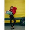 Stradivarius High-Waist-Leggings mit Paspelierung  Schwarz S