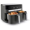 Tefal Dual Easy Fry & Grill EY905B Heißluftfritteuse grau