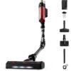 ROWENTA Akku-Hand-und Stielstaubsauger „RH2078 X-Force Flex 9.60 Animal“, rot (rot, schwarz), B:23,4cm H:112cm T:24,8cm, Akkusauger, leistungsstark, hohes Fassungsvermögen, lange Betriebsdauer