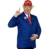 RUBIES NL Amerikanischer Präsident Herrenkostüm blau-rot