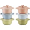 Zwilling Staub Ceramique Cocotte Set Macaron 6-tlg, rund, Keramik