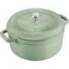 Zwilling Staub La Cocotte Cocotte 18 cm, rund, Salbeigrün, Gusseisen