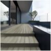 HOME DELUXE WPC Terrassendielen SAMANA PREMIUM Komplettset (inkl. Unterkonstruktion) – Antik 50m²