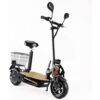 Forca FORÇA Captain Pro Elektro-Scooter bis 50 km/h Topspeed in Schwarz – 12AH Blei-Gel Akku