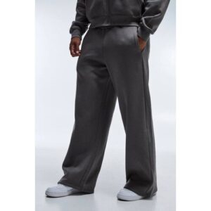 Herren Herren Aktiv Weites Bein Seitenpanel Jogginghose   Charcoal   Größe XS   BOOHOOMAN