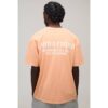 Herren Limitierte Auflage Übergroßes T-Shirt   Orange   Größe Small   BOOHOOMAN