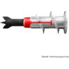 fischerwerke fischer DuoBlade S Gipskarton-Dübel mit selbstbohrender Bohrspitze, inkl. Spanplattenschraube, je 20 Stück