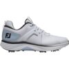 FootJoy Golfschuhe Herren Hyperflex, weiß/hellblau/schwarz 42_5