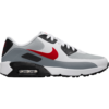 Nike Golf Golfschuhe Unisex Air Max 90 G, weiß/rot/grau 40