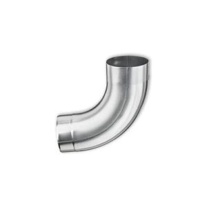 Rohrbogen 85° Grömo mit Einzug, Zink, verschiedene Größen (Ausführung: Ø 100mm)