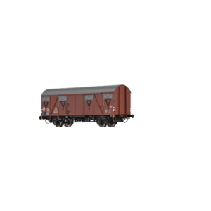 BRAWA 50149 H0 Gedeckter Güterwagen Gmmehs 56, DB, Ep. III
