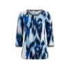 Rundhals-Shirt 3/4-Arm Peter Hahn blau 40 female