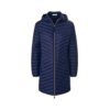 Daunen-Long-Steppjacke Peter Hahn blau 36 female