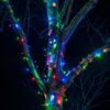 Lights4fun Pro Connect 100m 1000er LED Lichterkette bunt koppelbar schwarzes Kabel IP67