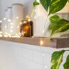 Lights4fun 100er LED Micro Lichterkette warmweiß
