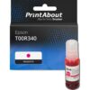 PrintAbout Druckerpatrone kompatibel mit Epson T00R340 – Magenta