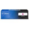 PrintAbout Toner kompatibel mit Ricoh SP C360HE (408186) – Magenta – Hohe Kapazität