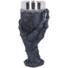 Horror-Shop Baphomet Kelch mit greifender Hand