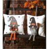Horror-Shop Kleines Halloween Hexen Kissen 25×25 cm