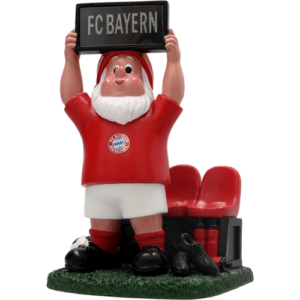 FC Bayern Gartenzwerg Anzeigetafel Solar – Rot
