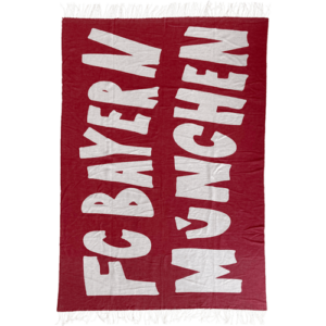 FC Bayern Wohndecke 135×200 cm – Rot