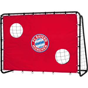 Xtrem Toys FC Bayern Fußballtor mit Torwand – Rot