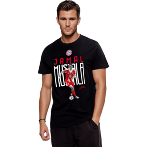 FC Bayern T-Shirt Musiala – Schwarz