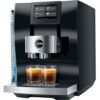JURA Kaffeevollautomat „Z10 Diamond Black (EB)“, schwarz (diamond schwarz (eb)), B:32cm H:36,3cm T:47cm, Kaffeevollautomaten, 51 Spezialitäten, Touch, Light & Cold Brew, Kaffeevollautomat
