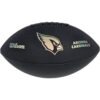 Wilson NFL Arizona Cardinals Metallic Premiere Football Offizielle Größe 9 – schwarz