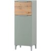 Möbelpartner Midischrank Smilla Pistazie Eiche Landhaus Nachbildung B/H/T: ca. 40,3×109,6×31,9 cm