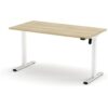 Nowy Styl Schreibtisch ECOMO 140 x 70 cm Akazie/ Weiß