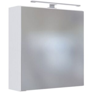 Spiegelschrank DAVOS 60 x 64 cm Weiß