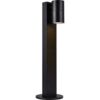 nordlux Sockelleuchte TIN Aluminium H 50 x B 14,5 x T 17 cm matt Schwarz/Schwarz