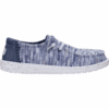 HEYDUDE   Damen   Wendy Knit Shimmer   Schuhe   Navy / Multi   38