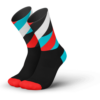 Incylence Running Loops Laufsocken Unisex Black Cyan Inferno 35-38