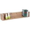 Wandregal MCW-A15, Hängeregal Bücherregal, Tanne Holz rustikal massiv MVG-zertifiziert ~ 80cm