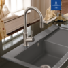 Villeroy und Boch Küchenarmatur Umbrella Flex 925400LC 11,5 l/min, ausziehbar, edelstahl massiv