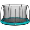 Salta Trampolines Salta Trampoline – Comfort Edition Ground – rund – Ø427cm – Schutzrand Grün