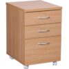WOHNLING WL1.342 Rollcontainer OTTAWA Braun 40 cm x 45 cm x 60 cm