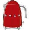 SMEG Wasserkocher 50s Retro Style 1,7l Rot KLF03RDEU rot
