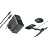 Anker MagGo 15W 3in1 faltbare Wireless Ladestation, schwarz