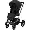 Maxi-Cosi Kombikinderwagen Fame Travel-Set inkl. Babyschale Pebble 360 Pro 2, Isofix-Basis FamilyFix 360 Pro und Wickeltasche schwarz schwarz